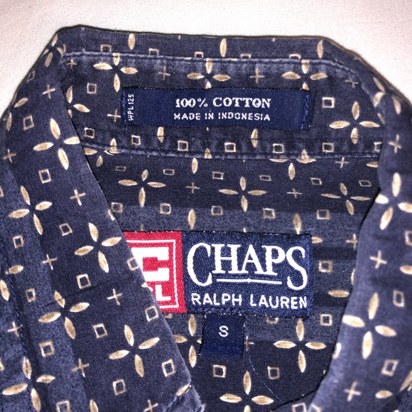 Chaps Ralph Lauren Button Up - Picture 2 of 3